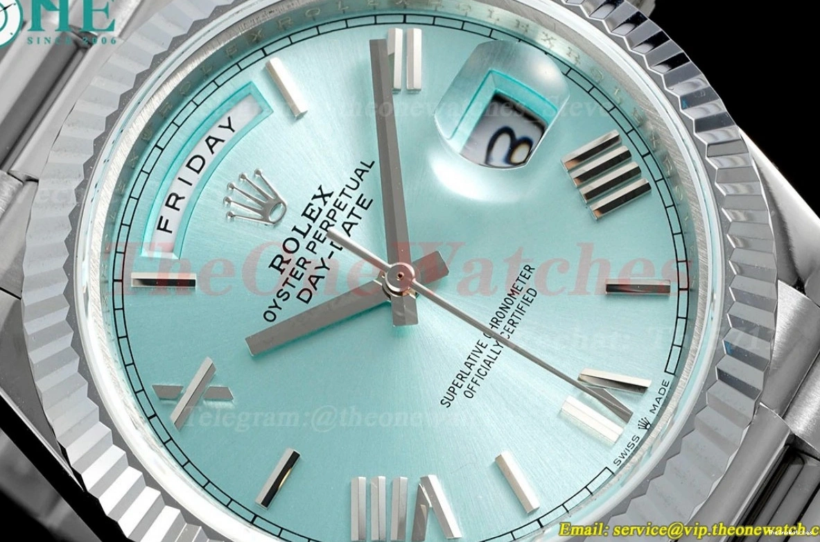 VR3255 JDF Weight) 40mm Blue Ice DayDate Rmn SS (Gain V4 228236 SS 0114